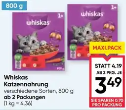 Maximarkt Whiskas Katzenfutter Angebot