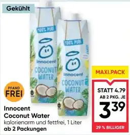 Maximarkt Innocent Coconut Water Angebot