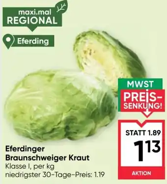Maximarkt Eferdinger Braunschweiger Kraut Angebot