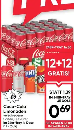 Maximarkt Coca-Cola Limonaden Angebot
