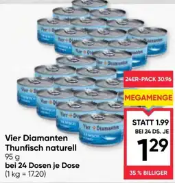 Maximarkt Vier Diamanten Thunfisch naturell Angebot