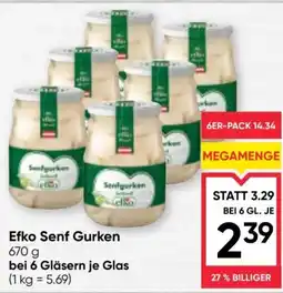 Maximarkt Efko Senf Gurken Angebot