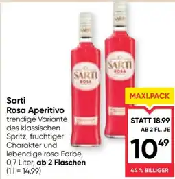 Maximarkt Sarti Rosa Aperitivo Angebot