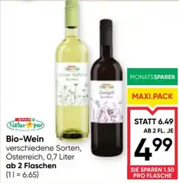 Maximarkt Bio-Wein Angebot