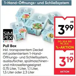 Maximarkt SiMPeX COLOR Pull Box Angebot