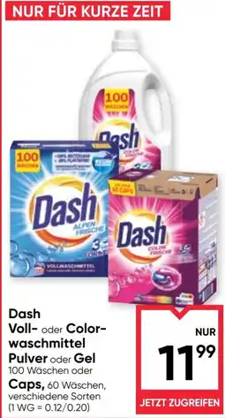 Maximarkt Dash Voll- oder Color-waschmittel Angebot