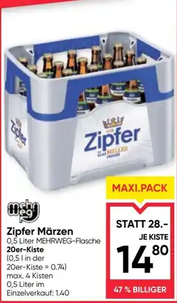 Maximarkt Zipfer Märzen Angebot