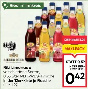 Maximarkt RiLi Limonade Angebot