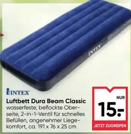 Maximarkt Intex Luftbett Dura Beam Classic Angebot