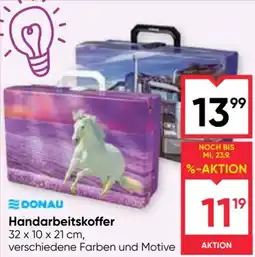 Maximarkt DONAU Handarbeitskoffer Angebot