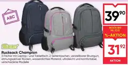 Maximarkt Rucksack Champion Angebot