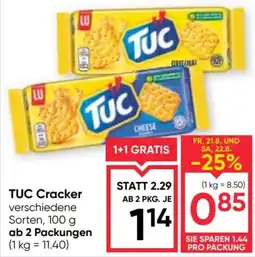 Maximarkt TUC Cracker Angebot