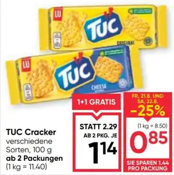 Maximarkt TUC Cracker Angebot
