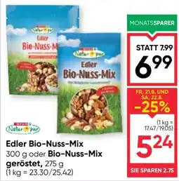 Maximarkt Edler Bio-Nuss-Mix Angebot