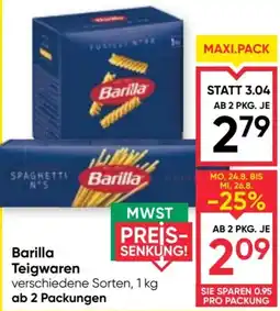 Maximarkt Barilla Teigwaren Angebot
