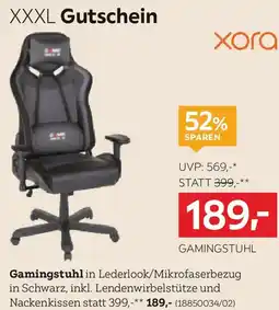 XXXLutz Xora gamingstuhl Angebot
