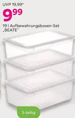 Mömax Aufbewahrungsboxen-Set ,,BEATE" Angebot