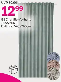 Mömax Chenille-Vorhang ,,CASPER" Angebot