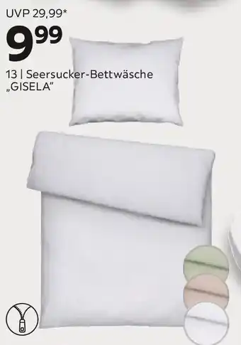 Mömax Seersucker-Bettwäsche ,,GISELA" Angebot