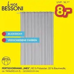 Möbelix Luca BESSONI FERTIGVORHANG „INES“ Angebot