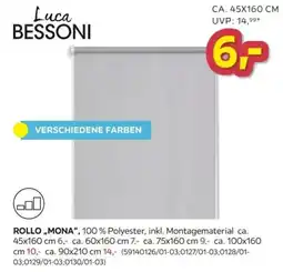 Möbelix Luca Bessoni Rollo „MONA“ Angebot