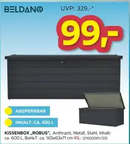 Möbelix Beldano Kissenbox „Robus“ Angebot