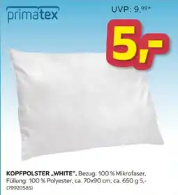 Möbelix Primatex kopfpolster „white“ Angebot