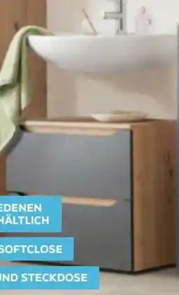 Möbelix Waschbeckenunterschrank Giga Angebot