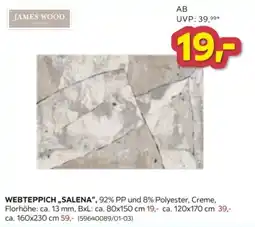 Möbelix James Wood Webteppich Salena Angebot
