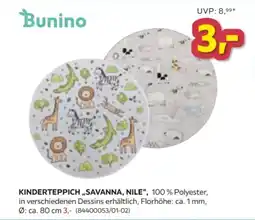 Möbelix Bunino Kinderteppich "Savanna, Nile" Angebot