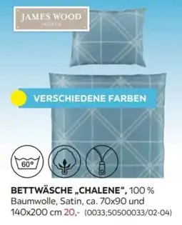 Möbelix James Wood Bettwäsche „Chalene“ Angebot