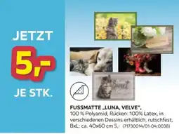 Möbelix Fussmatte "Luna, Velve" Angebot