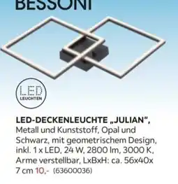 Möbelix LED-Deckenleuchte Julian Angebot