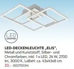Möbelix LED-Deckenleuchte „Elis“ Angebot