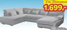 Möbelix Luca Bessoni Wohnlandschaft Angebot
