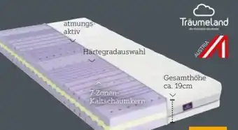 XXXLutz Träumeland Kaltschaummatratze Angebot