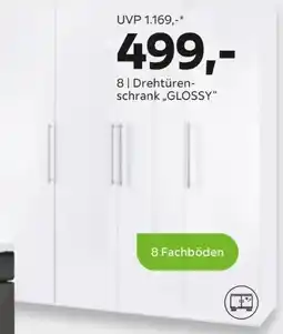 Mömax Based Drehtürenschrank Glossy Angebot