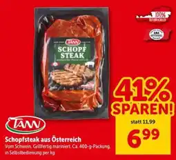 Interspar TANN Schopfsteak Angebot