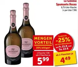 Interspar La Gioiosa Spumante Rosea Angebot