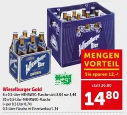Interspar Wieselburger Gold Angebot