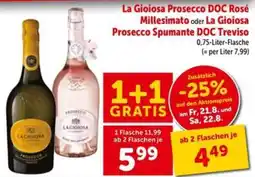 Interspar La Gioiosa Prosecco DOC Rosé Angebot