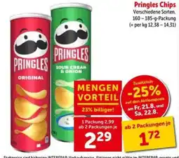 Interspar Pringles Chips Angebot
