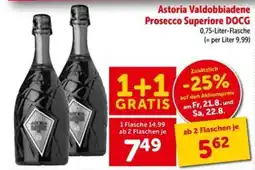 Interspar Astoria Valdobbiadene Prosecco Superiore DOCG Angebot