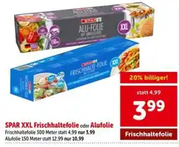 Interspar SPAR XXL Frischhaltefolie oder Alufolie Angebot