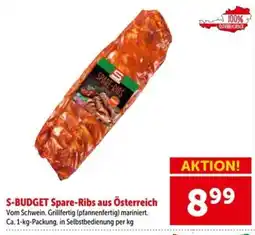 Interspar S-BUDGET Spare-Ribs Angebot