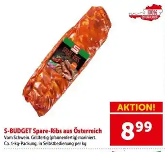 Interspar S-BUDGET Spare-Ribs Angebot