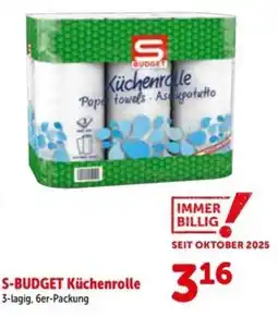 Interspar S-BUDGET Küchenrolle Angebot