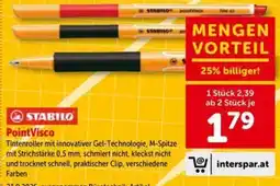 Interspar STABILO PointVisco Angebot