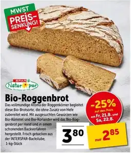 Interspar Bio-Roggenbrot Angebot