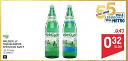 Metro WALDQUELLE MINERALWASSER Angebot